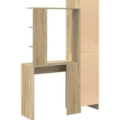 vidaXL Escritorio 2 pcs Roble Sonoma Sale