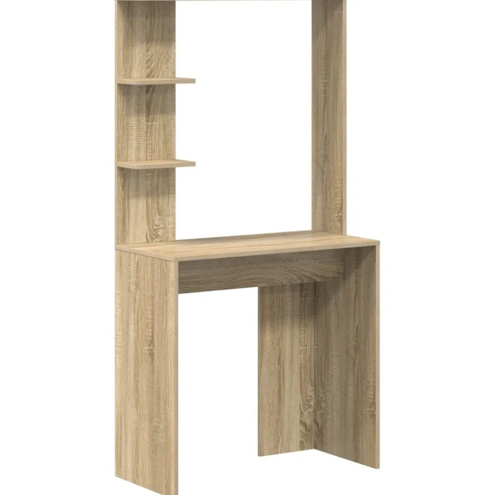 vidaXL Escritorio 2 pcs Roble Sonoma Sale