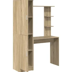 vidaXL Escritorio 2 pcs Roble Sonoma Sale