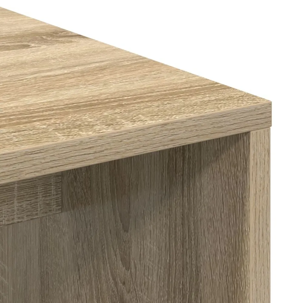 vidaXL Escritorio 2 pcs Roble Sonoma Outlet