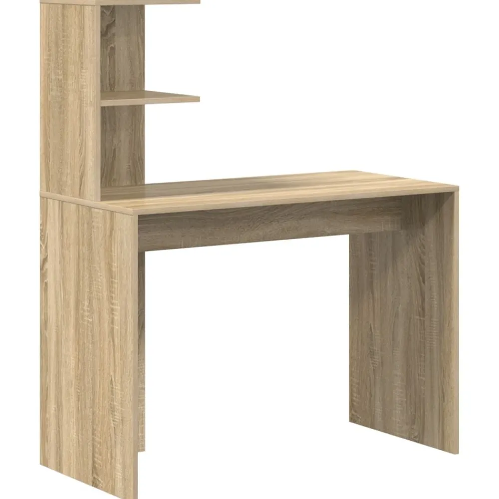vidaXL Escritorio 2 pcs Roble Sonoma Outlet