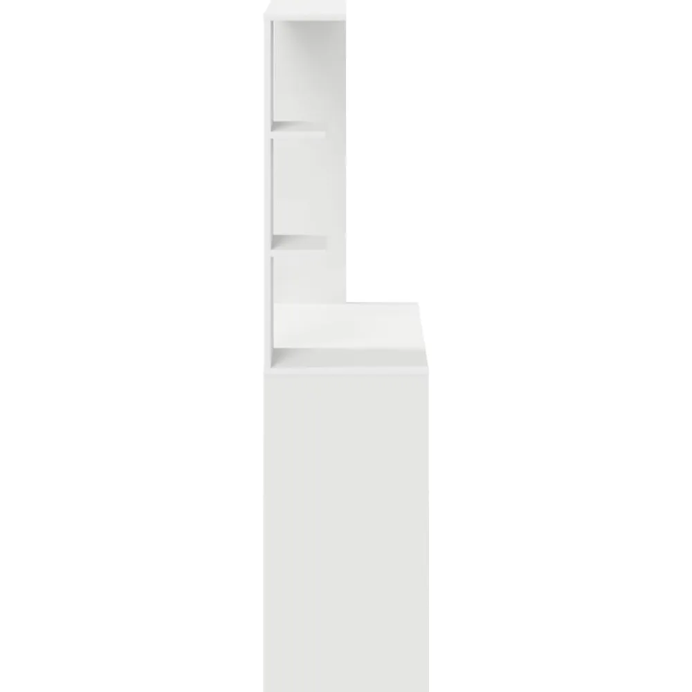 vidaXL Escritorio 78,5 x 37 x 154,5 cm Madera de ingeniería White Clearance