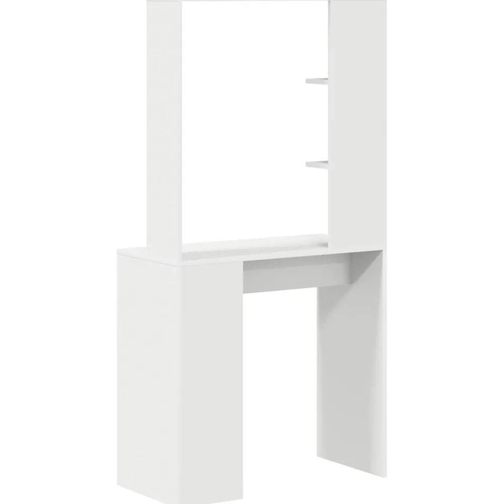 vidaXL Escritorio 78,5 x 37 x 154,5 cm Madera de ingeniería White Clearance
