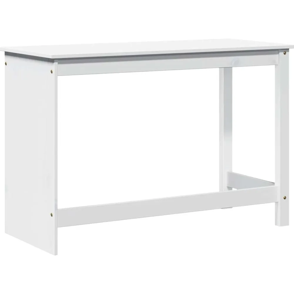 vidaXL Mobiliario De Oficina-Escritorio 112 x 50 x 75 cm Madera de Pino Macizo