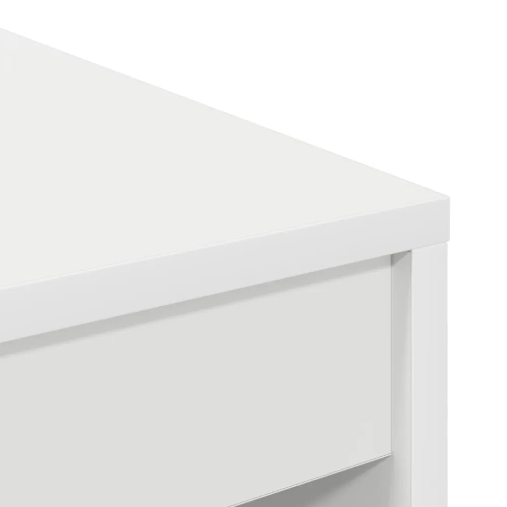 vidaXL Escritorio 60 x 40 x 76 cm White Clearance