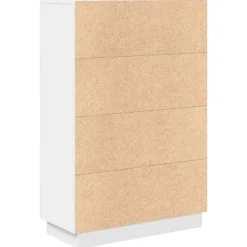 vidaXL Escritorio 71.5 x 31.5 x 106.5 cm Madera de ingeniería White Online