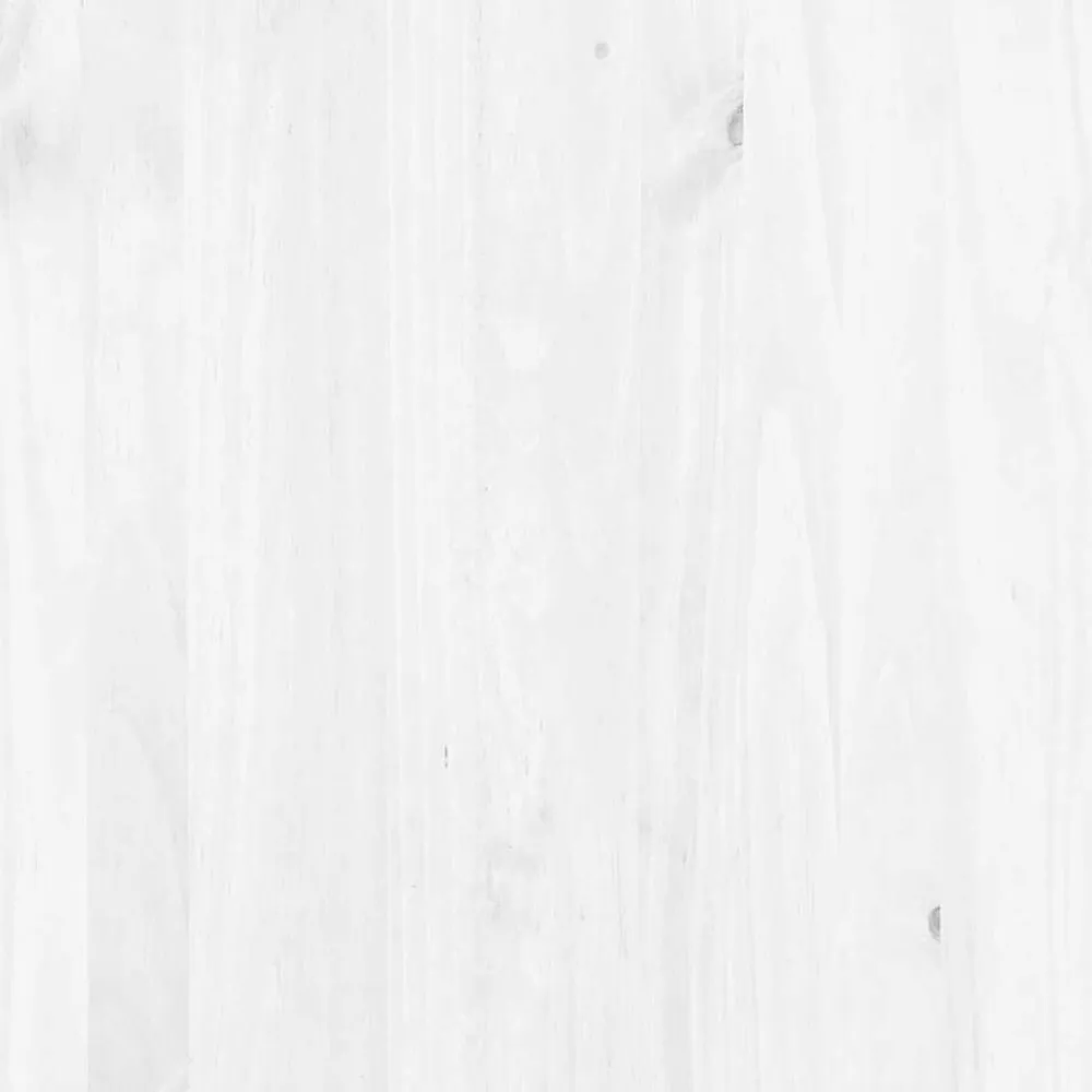 vidaXL Escritorio ASKIM 95 x 40 x 75 cm Madera de pino macizo White