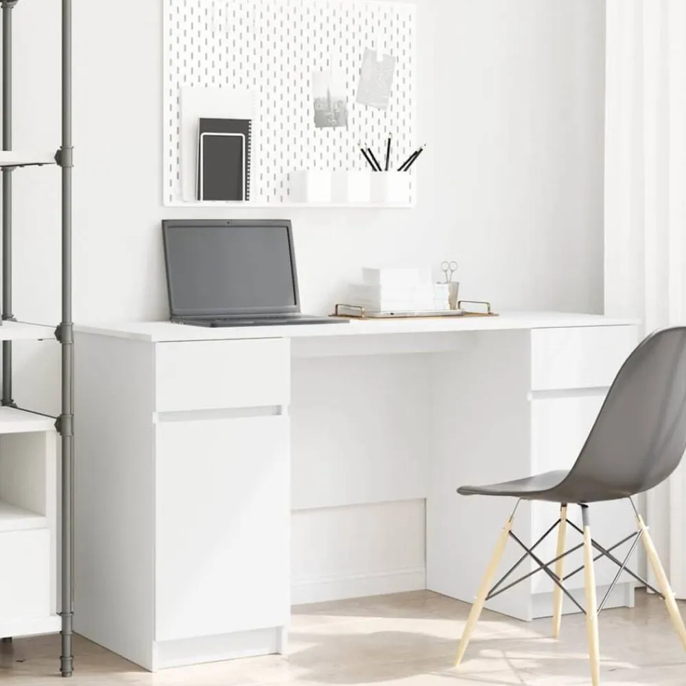 vidaXL Mobiliario De Oficina-Escritorio 140 x 49 x 76 cm Madera contrachapada