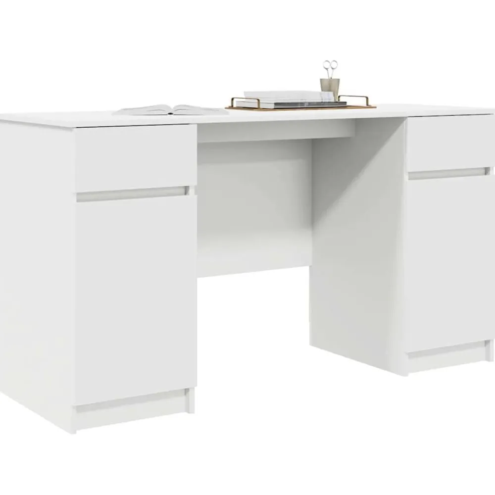 vidaXL Mobiliario De Oficina-Escritorio 140 x 49 x 76 cm Madera contrachapada