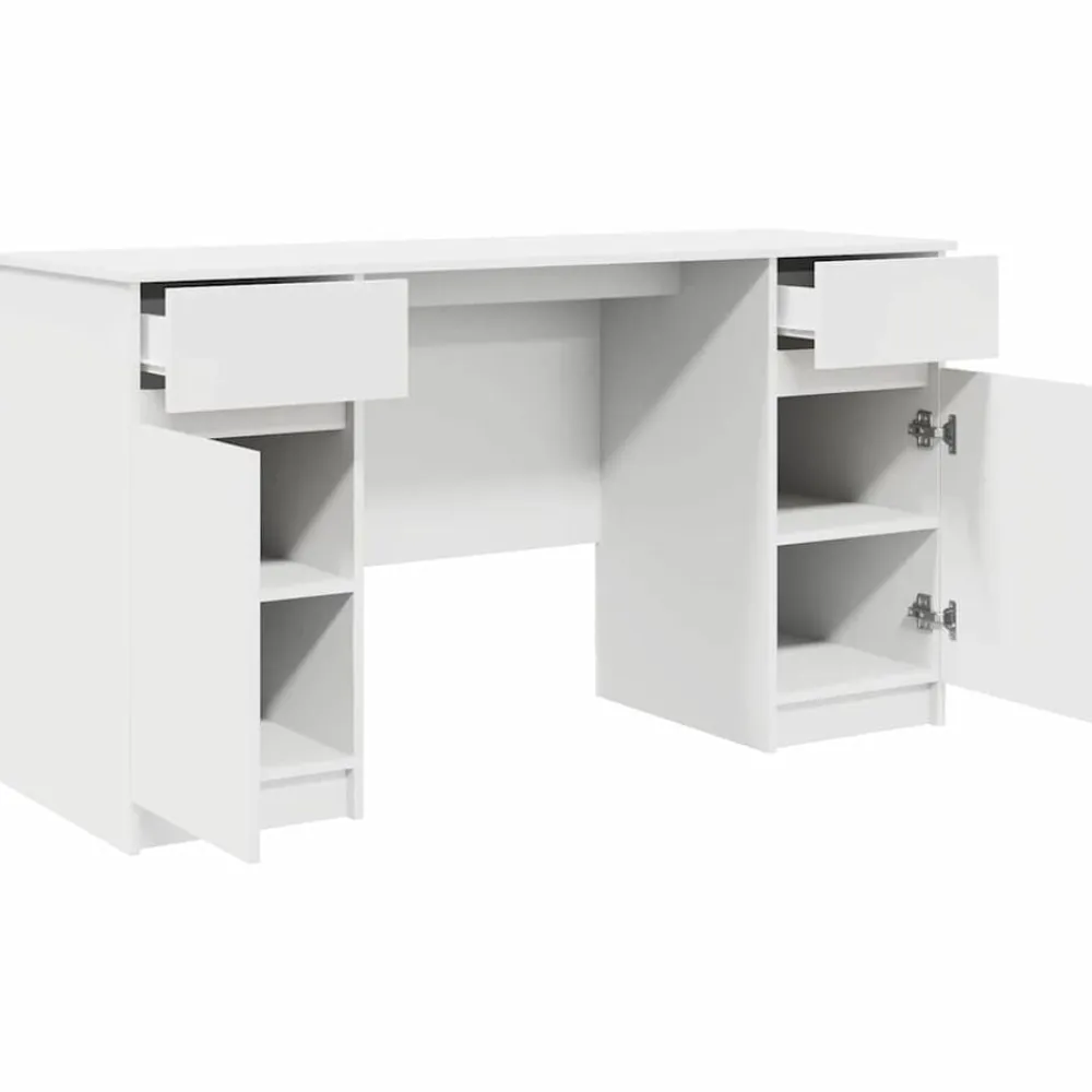 vidaXL Mobiliario De Oficina-Escritorio 140 x 49 x 76 cm Madera contrachapada