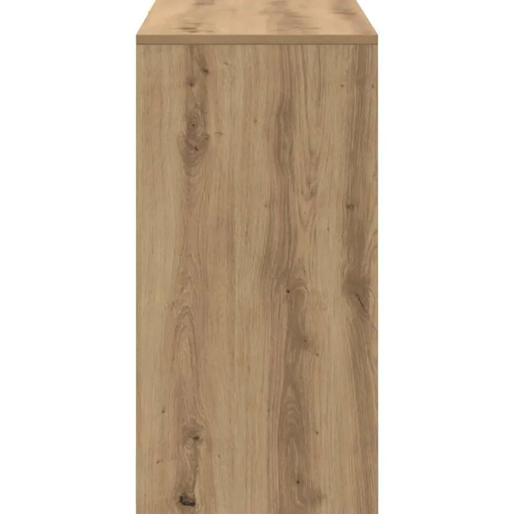 vidaXL Mobiliario De Oficina-Escritorio con cajón Roble artesanal 90 x 37.5 x 75 cm