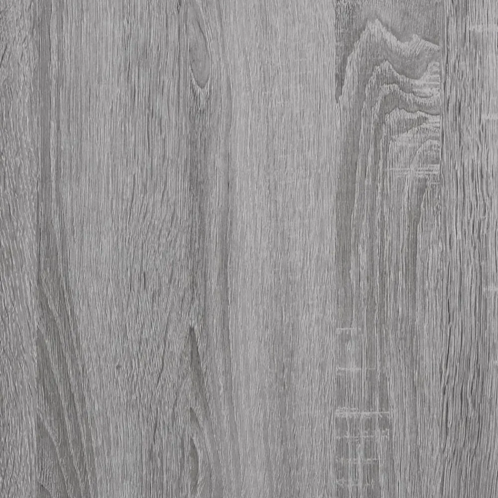 vidaXL Escritorio con cajones contrachapada 102x50x76 cm Gris sonoma New