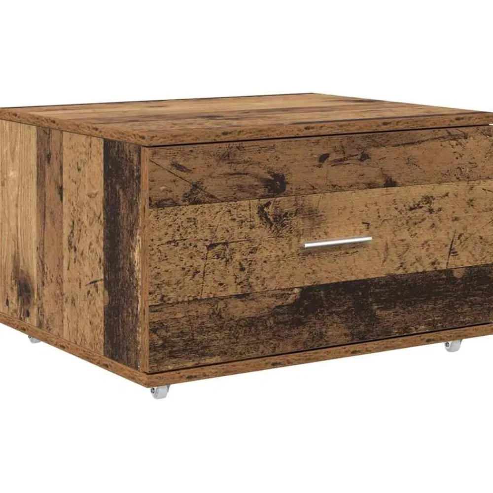 vidaXL Mobiliario De Oficina-Escritorio con cajón 131,5 x 50 x 106,5 cm