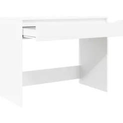 vidaXL Escritorio con cajón 100 x 50 x 78 cm Madera de ingeniería White Online