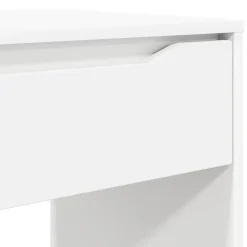 vidaXL Escritorio con cajón 100 x 50 x 78 cm Madera de ingeniería White Online