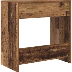vidaXL Escritorio con cajón 77.5 x 43 x 79 cm Madera envejecida