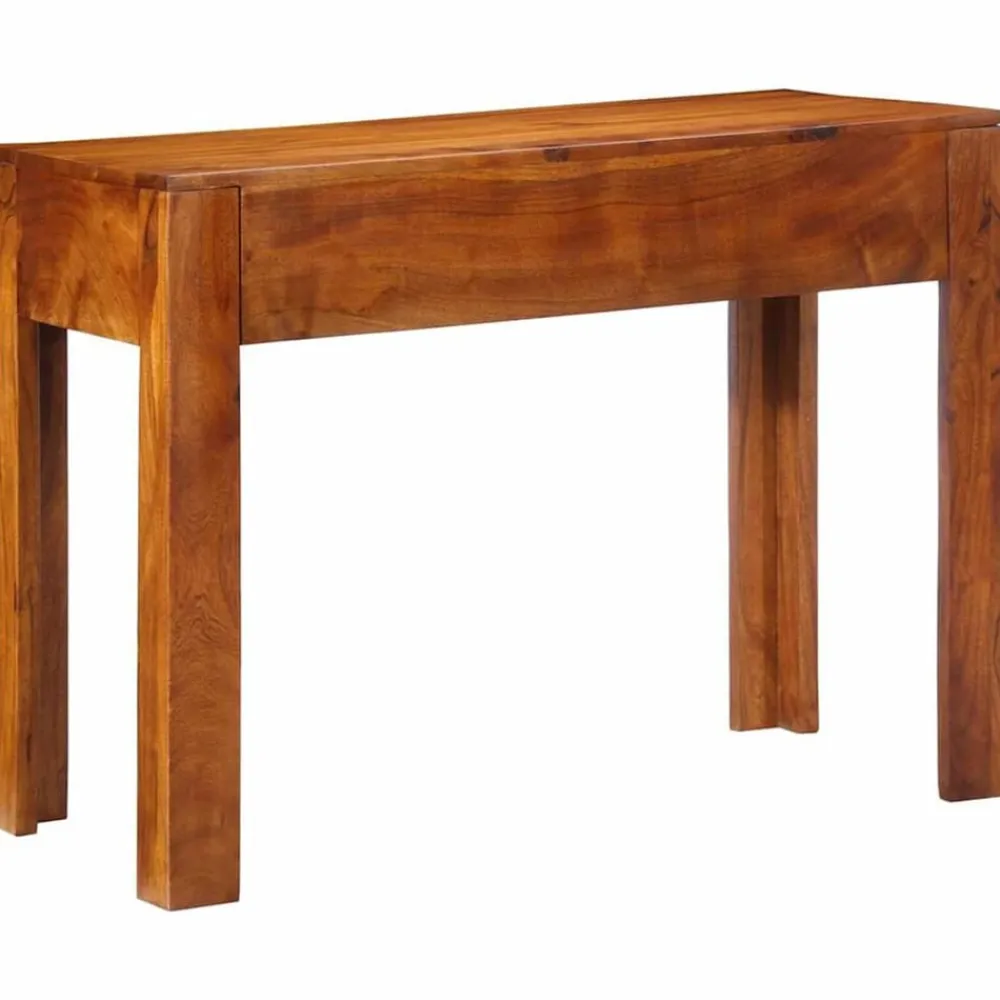 vidaXL Mobiliario De Oficina-Escritorio con cajón con almacenamiento Marrón 100 x 50 x 75 cm