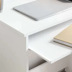 vidaXL Mobiliario De Oficina-Escritorio con cajón 120,5 x 44 x 88,5 cm Madera de ingeniería
