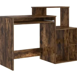 vidaXL Mobiliario De Oficina-Escritorio con cajón 120,5 x 44 x 88,5 cm