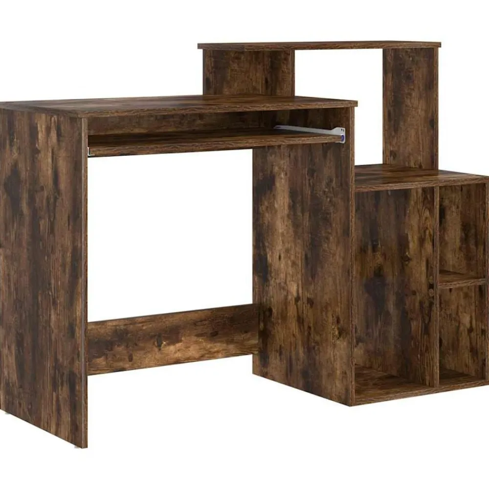 vidaXL Mobiliario De Oficina-Escritorio con cajón 120,5 x 44 x 88,5 cm