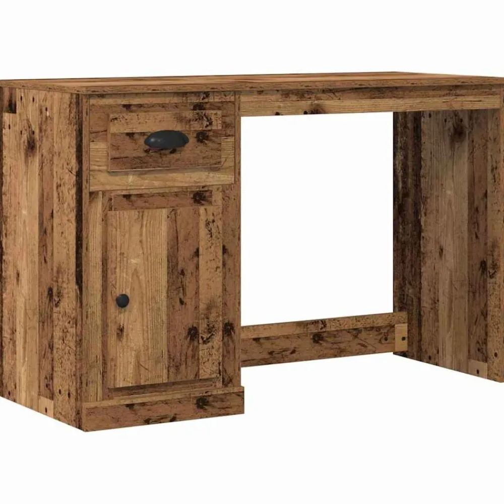 vidaXL Mobiliario De Oficina-Escritorio con cajón 50 x 115 x 75 cm