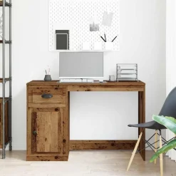 vidaXL Mobiliario De Oficina-Escritorio con cajón 50 x 115 x 75 cm