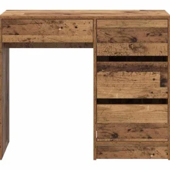 vidaXL Mobiliario De Oficina-Escritorio con cajón 90 x 37.5 x 75 cm