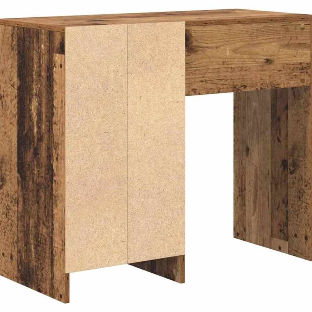 vidaXL Mobiliario De Oficina-Escritorio con cajón 90 x 37.5 x 75 cm