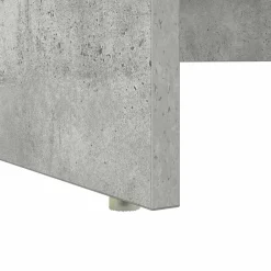 vidaXL Escritorio con cajón Gris Concreto 120,5 x 44 x 88,5 cm Gris hormigón New