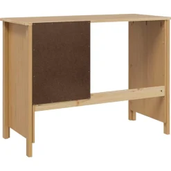 vidaXL Mobiliario De Oficina-Escritorio con cajones Hill Marrón miel 100 x 45 x 74 cm
