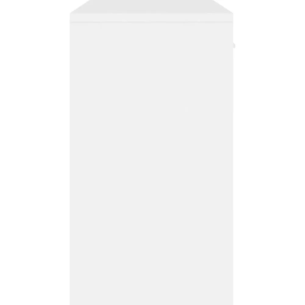 vidaXL Mobiliario De Oficina-Escritorio con cajón y armario contrachapada 100x40x73 cm