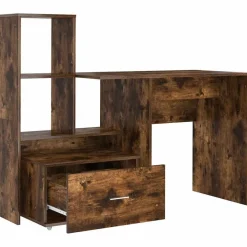 vidaXL Mobiliario De Oficina-Escritorio con cajón 131,5 x 50 x 106,5 cm