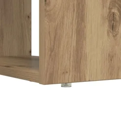 vidaXL Escritorio con estante Roble artesanal 113 x 54 x 120 cm Roble artisan Online