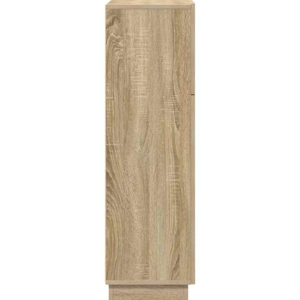 vidaXL Mobiliario De Oficina-Escritorio con estante 71.5 x 31.5 x 106.5 cm