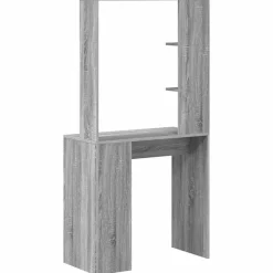 vidaXL Mobiliario De Oficina-Escritorio con estante 78,5 x 37 x 154,5 cm