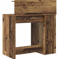 vidaXL Mobiliario De Oficina-Escritorio con estante 90 x 48 x 101,5 cm