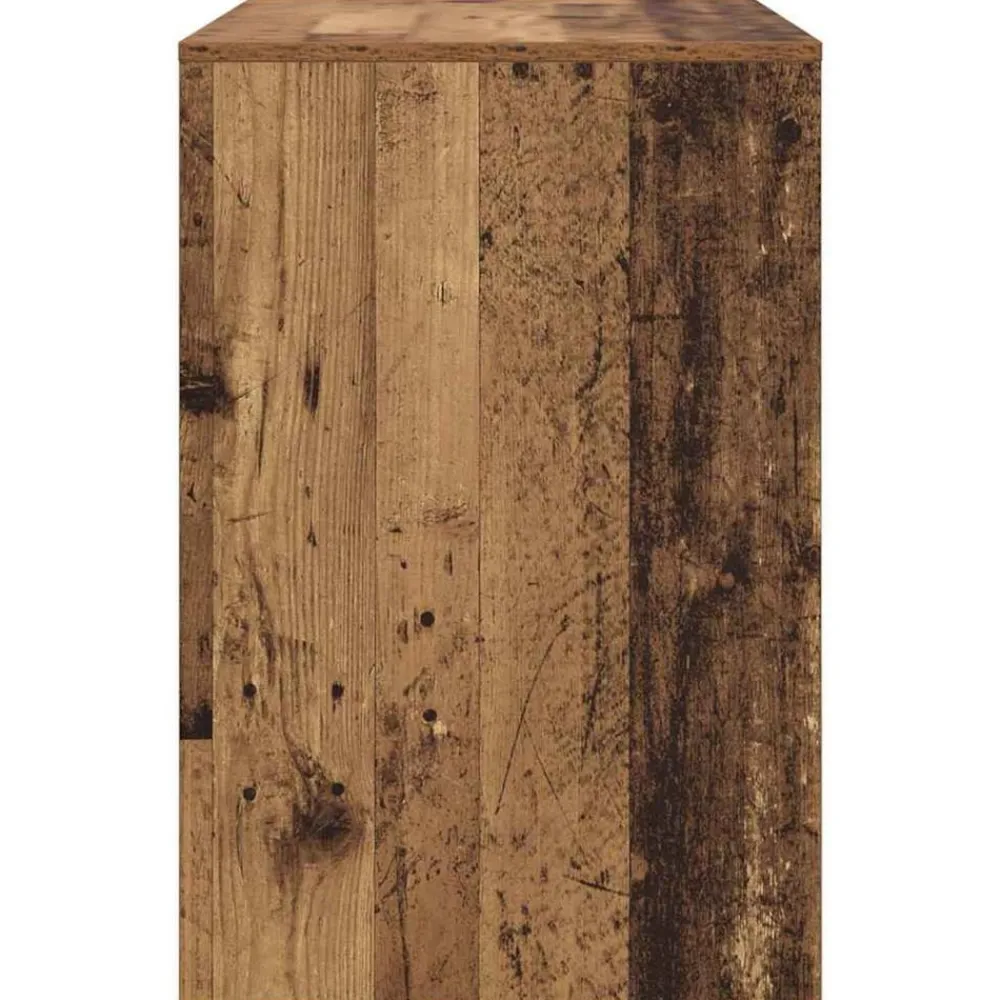 vidaXL Mobiliario De Oficina-Escritorio con estante 102 x 50 x 75 cm
