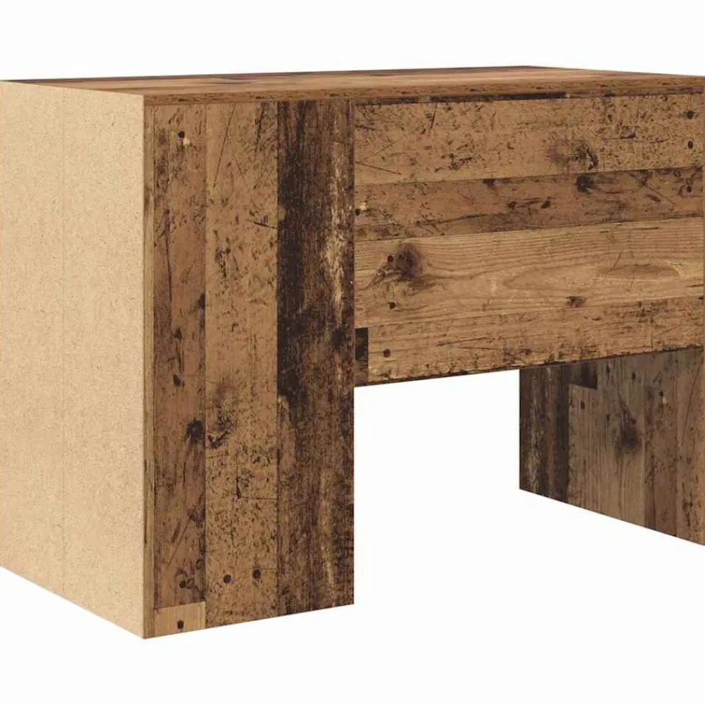 vidaXL Mobiliario De Oficina-Escritorio con estante 102 x 50 x 75 cm