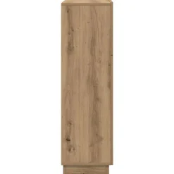 vidaXL Mobiliario De Oficina-Escritorio con estante Roble artesanal 71.5 x 31.5 x 106.5 cm