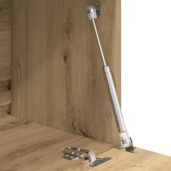 vidaXL Mobiliario De Oficina-Escritorio con estante Roble artesanal 71.5 x 31.5 x 106.5 cm