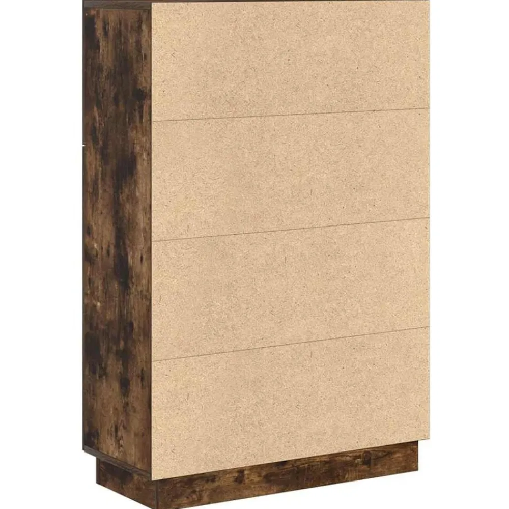 vidaXL Mobiliario De Oficina-Escritorio con estante 71.5 x 31.5 x 106.5 cm