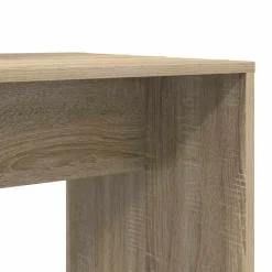 vidaXL Mobiliario De Oficina-Escritorio con estante 138,5 x 55 x 143 cm