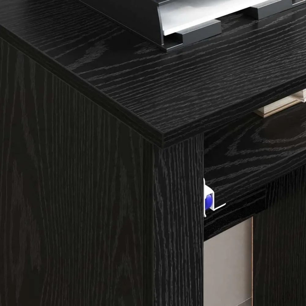 vidaXL Mobiliario De Oficina-Escritorio con Ruedas con cajón 91 x 50 x 77 cm