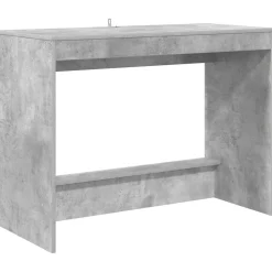 vidaXL Escritorio de Cama Gris Concreto 100 x 45 x 75 cm Gris hormigón Online