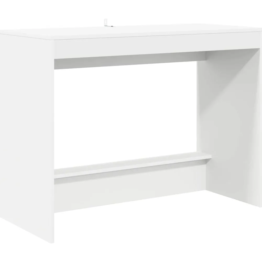 vidaXL Escritorio de Cama 100 x 45 x 75 cm Madera de ingeniería White Sale