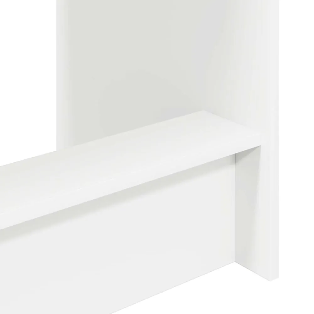 vidaXL Escritorio de Cama 100 x 45 x 75 cm Madera de ingeniería White Sale