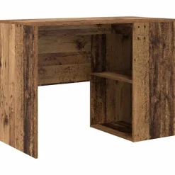vidaXL Escritorio de Esquina con cajón Madera vieja 102 x 88 x 75 cm Madera envejecida Hot