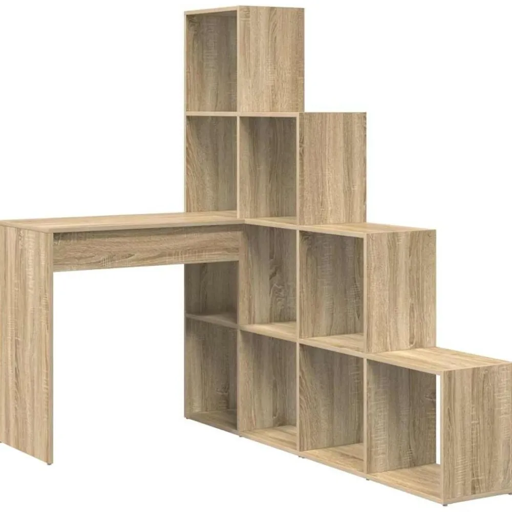 vidaXL Mobiliario De Oficina-Escritorio de Esquina 101,5 x 149,5 x 149,5 cm