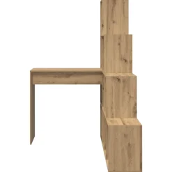 vidaXL Escritorio de Esquina Roble artesanal 101,5 x 149,5 x 149,5 cm Roble artisan Outlet