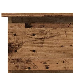 vidaXL Mobiliario De Oficina-Escritorio de esquina madera contrachapada madera envejecida